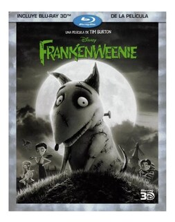 Foto 1 | Blu Ray Frankenweenie 3d Película Disney
