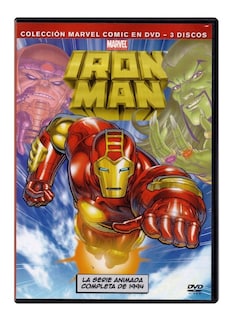 Foto 1 | Iron Man Serie Animada Completa 1994 Marvel Disney Dvd