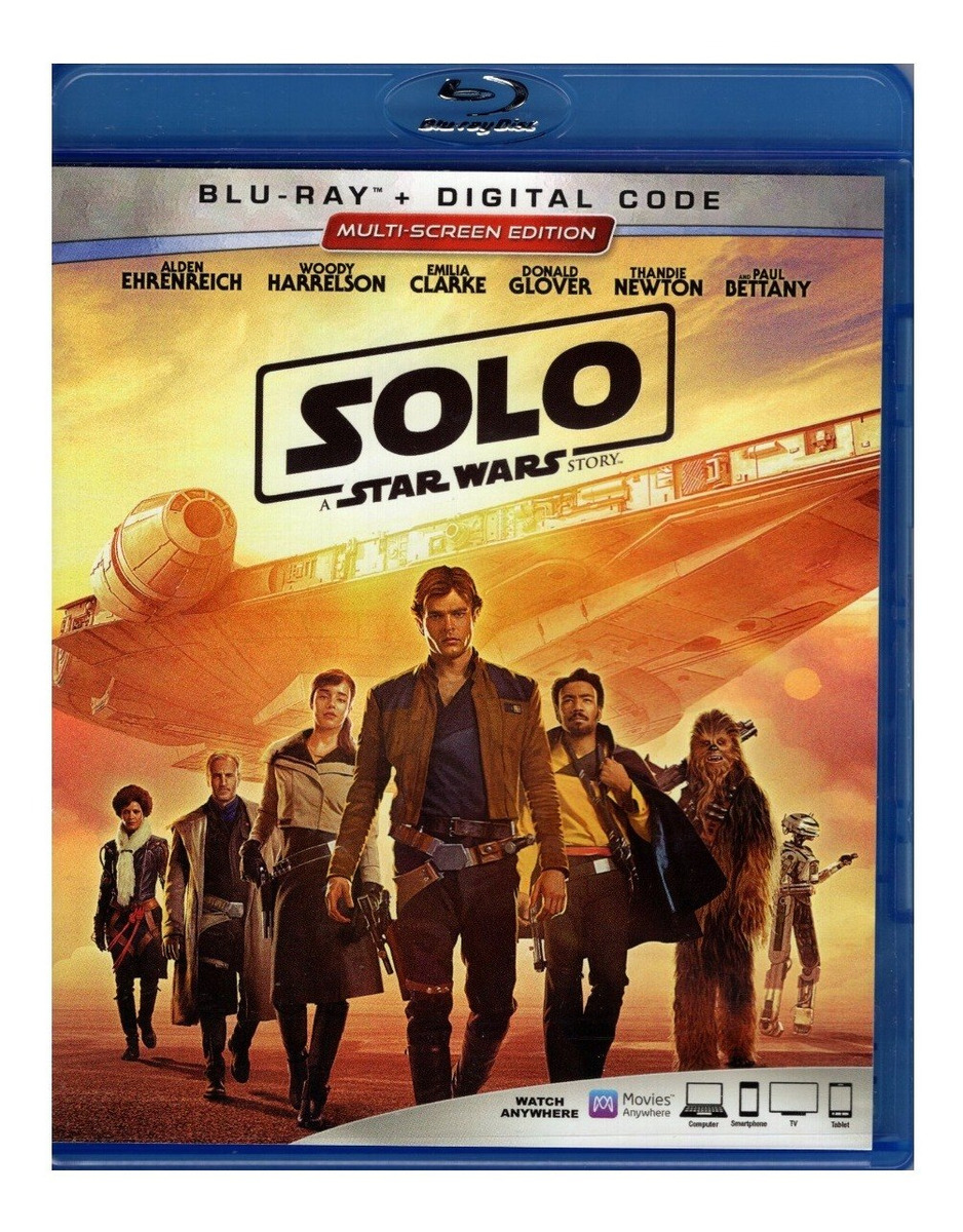 Foto 1 | Película Blu-ray Han Solo: Una Historia de Star Wars