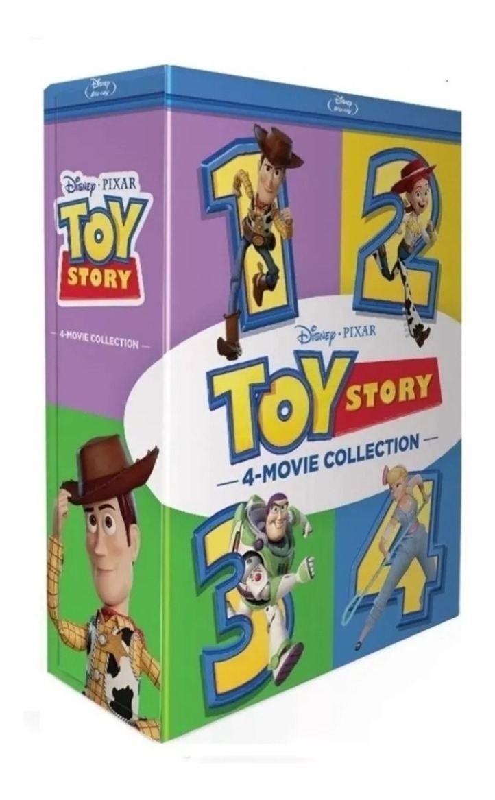 Foto 1 | Boxset Películas Blu-ray Toy Story 1 2 3 4