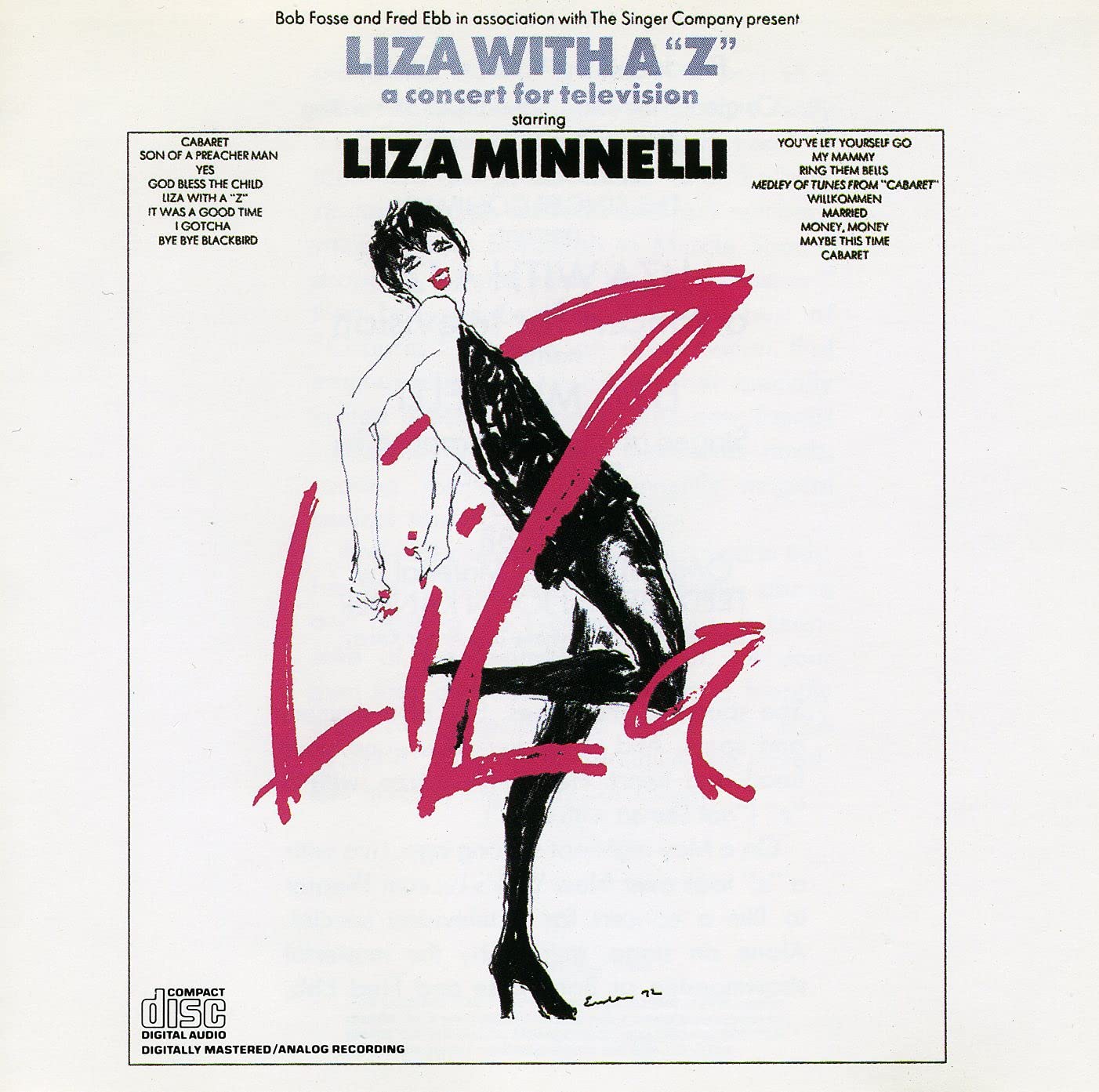 Dvd Sony Liza With A Z: Un Concierto Para Televisión - Venta Internacional.