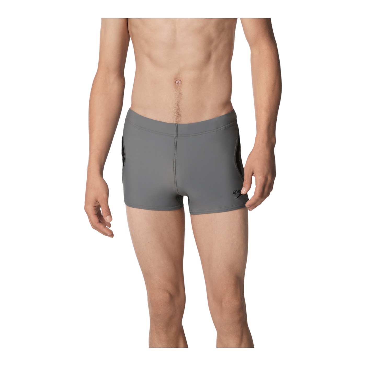 Foto 1 | Traje de Baño Speedo Splice Square Leg Gris