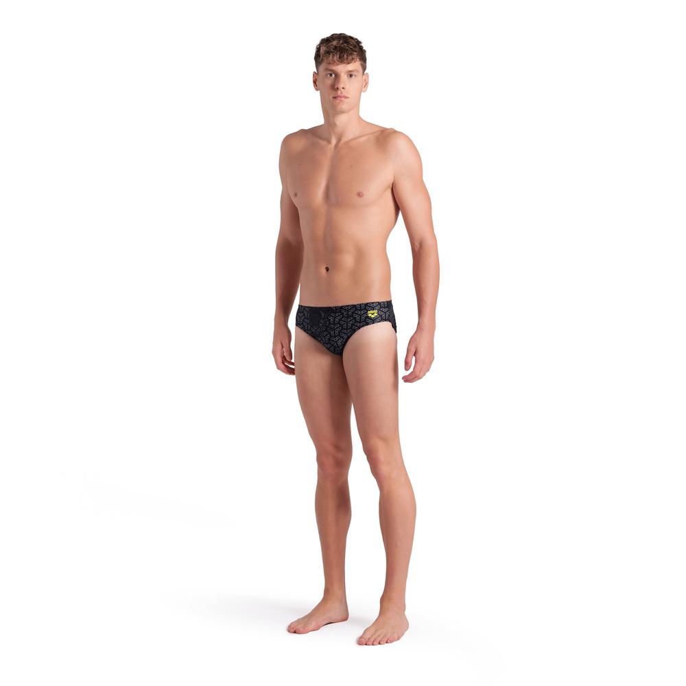 Foto 3 | Brief Arena Monogram Para Hombre Negro