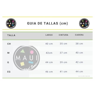 Foto 6 | Traje de Baño Corto Maui and Sons Secado Rápido para Hombre
