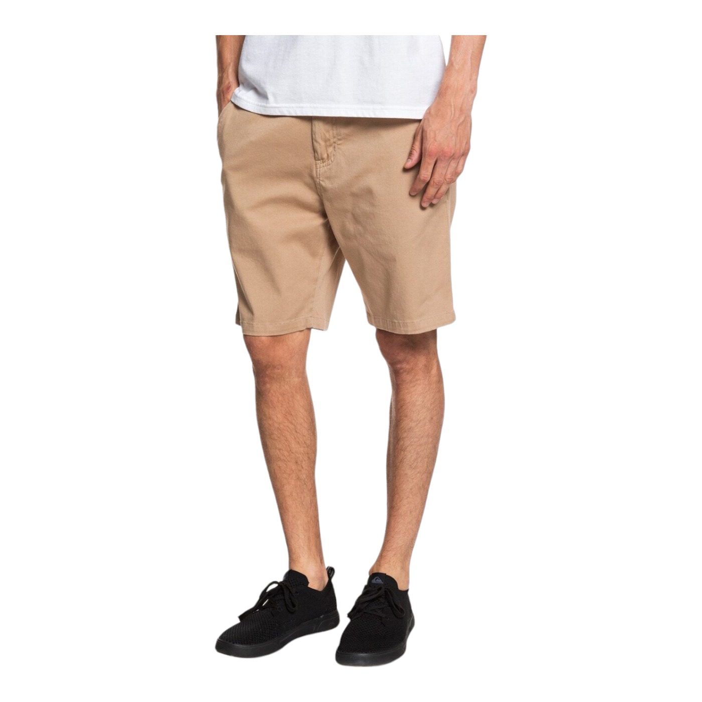 Foto 2 pulgar | Short Quiksilver Beige para Hombre