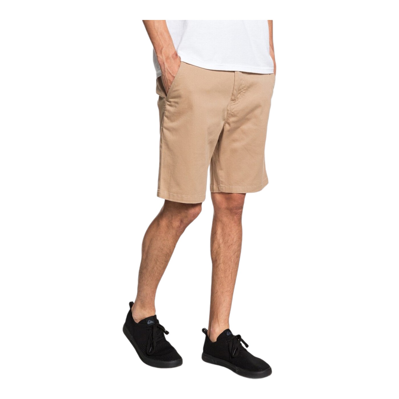 Foto 3 pulgar | Short Quiksilver Beige para Hombre