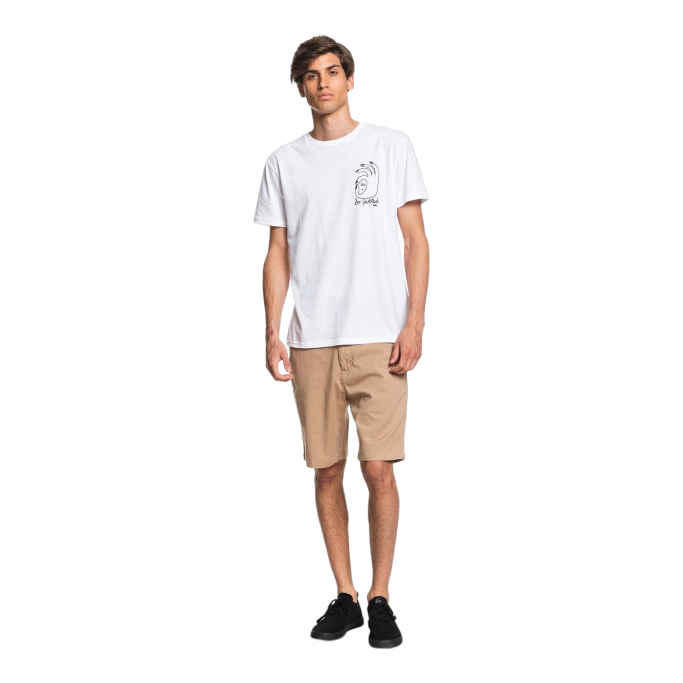 Foto 5 pulgar | Short Quiksilver Beige para Hombre