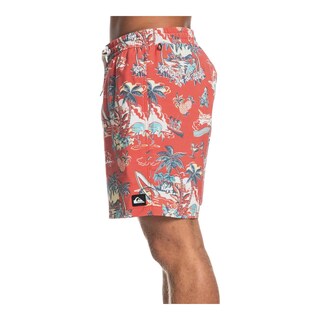 Foto 3 | Traje de Baño Quiksilver Rojo para Hombre