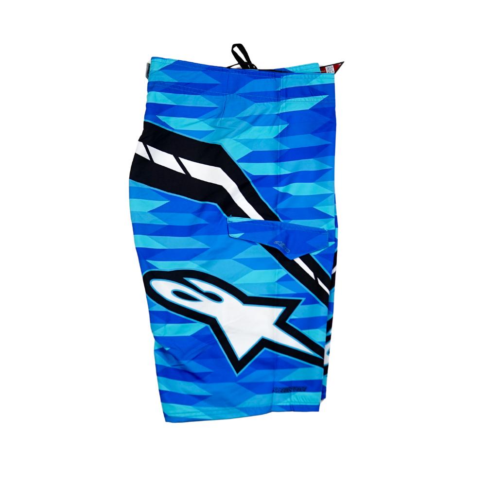 Foto 4 pulgar | Short Alpine Scope Boardshort Azul Hombre Playa Azul