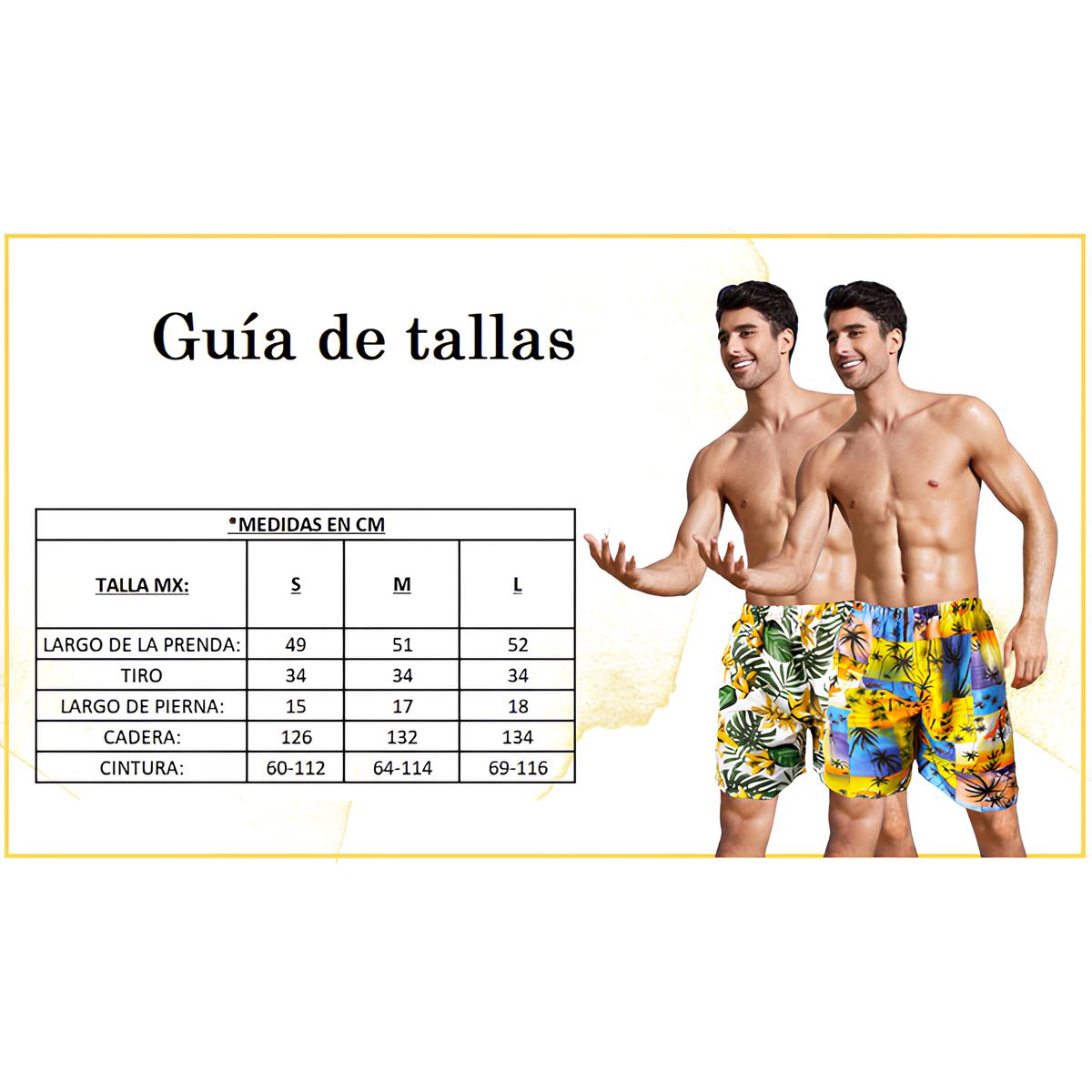 Foto 5 pulgar | Traje de Baño Multicolor para Hombre