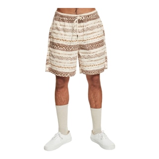 Foto 1 | Short Quiksilver Taxer Print Para Hombre Color Cafe Modelo Eqyws03855wdw6