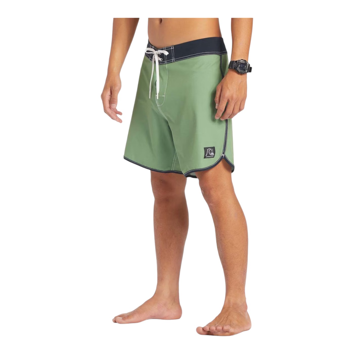 Foto 2 | Traje De Baño Quiksilver Original Para Hombre Color Verde Modeloeqybs04765gnh0