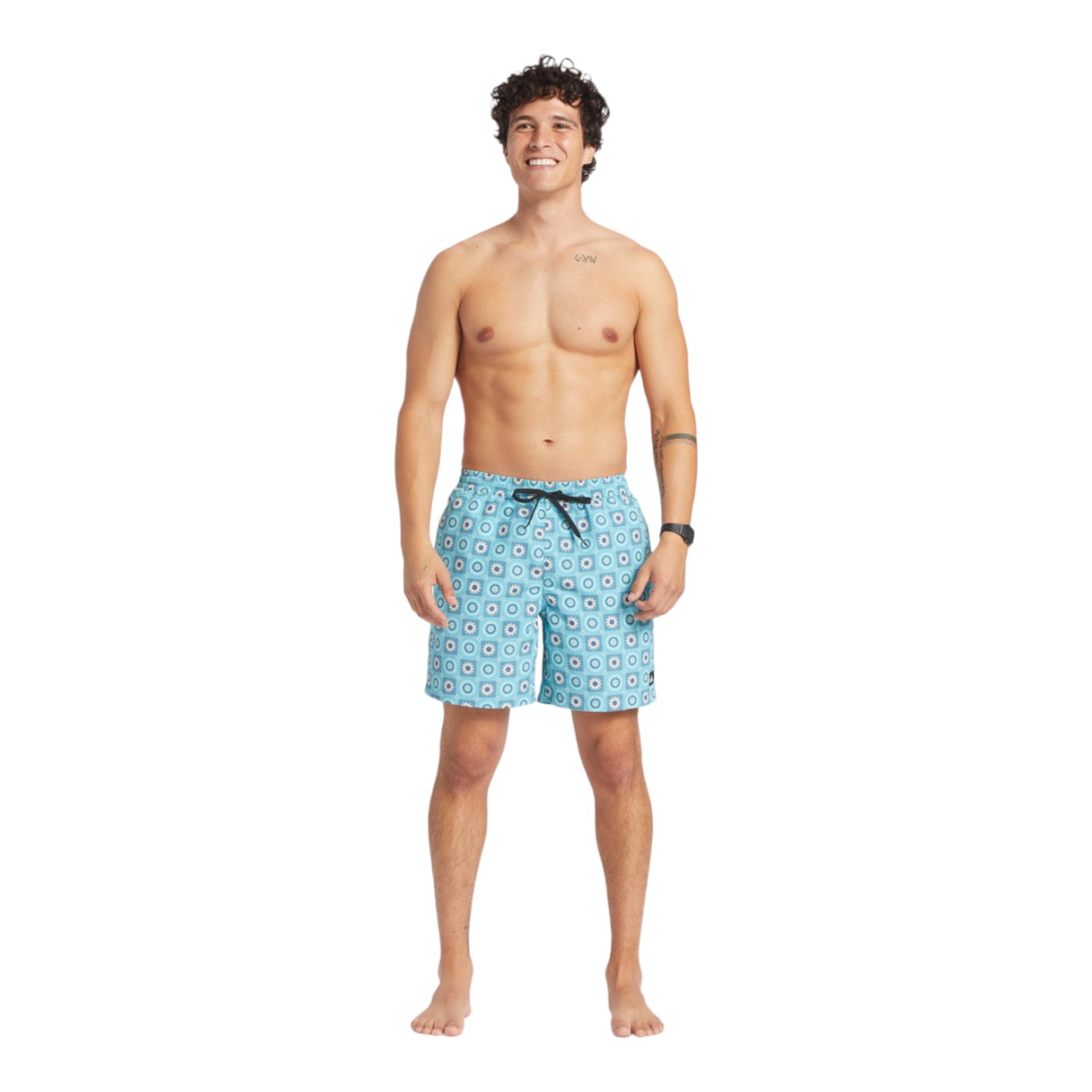 Foto 5 pulgar | Traje De Baño Quiksilver Re-mix Para Hombre Color Azul Modelo  Eqyjv04004bfg9