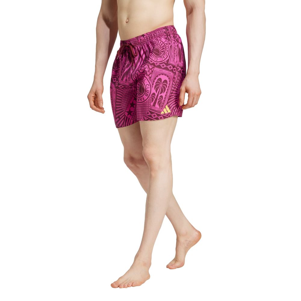 Foto 3 pulgar | Farm Swimshort Adidas Rosa Hombre