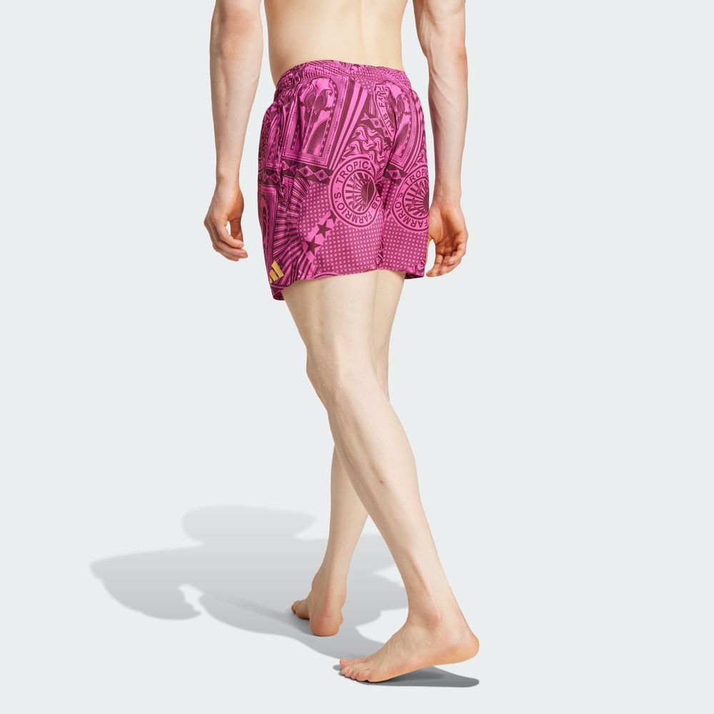 Foto 5 pulgar | Farm Swimshort Adidas Rosa Hombre