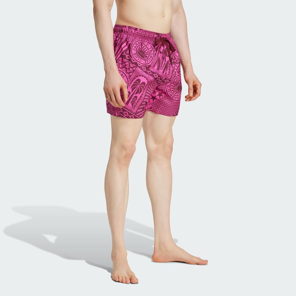 Foto 6 pulgar | Farm Swimshort Adidas Rosa Hombre