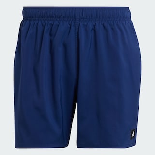 Foto 3 | Shorts De Natación Cortos Solid Clx Adidas Azul Hombre
