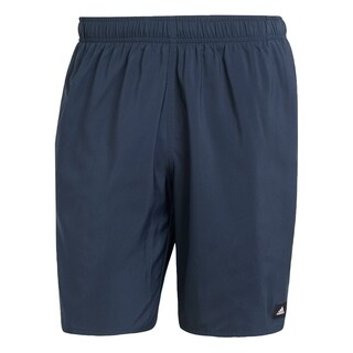 Foto 1 | Shorts De Natación Clx Largo Clásico Solid Adidas Azul Hombre