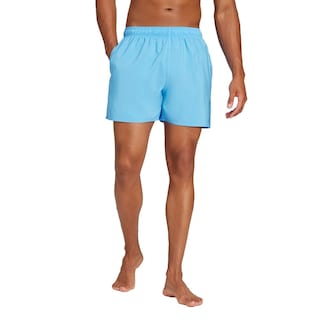 Foto 2 | Shorts De Natación Cortos Solid Clx Adidas Verde Hombre
