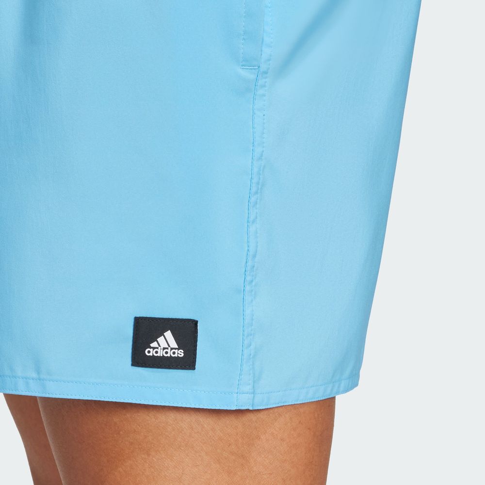 Foto 6 | Shorts De Natación Cortos Solid Clx Adidas Verde Hombre