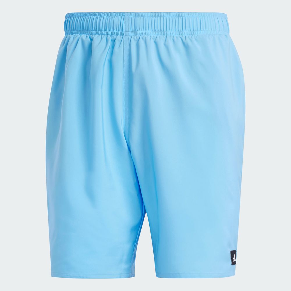 Foto 4 pulgar | Shorts De Natación Clx Largo Clásico Solid Adidas Azul Hombre