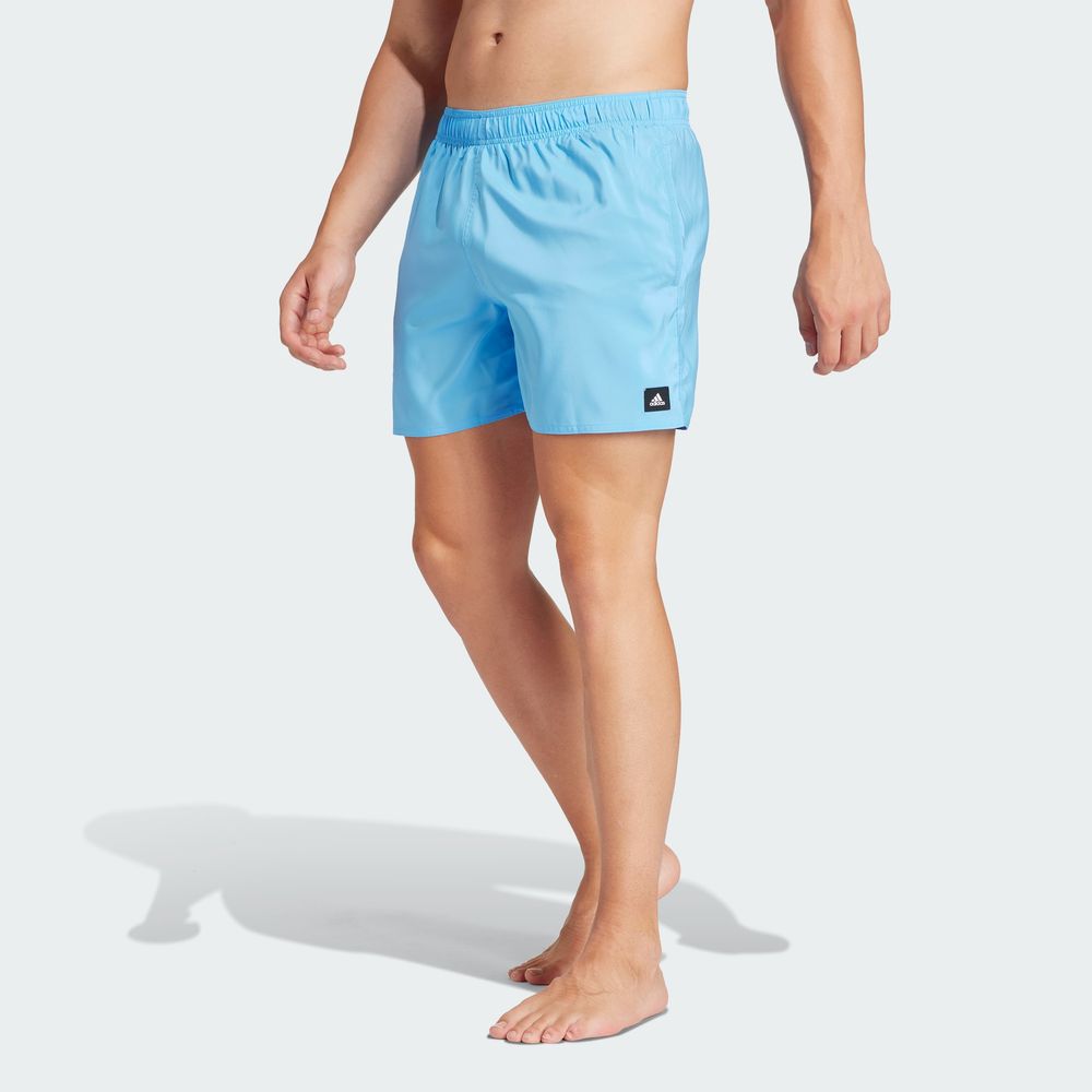 Foto 5 pulgar | Shorts De Natación Clx Largo Clásico Solid Adidas Azul Hombre