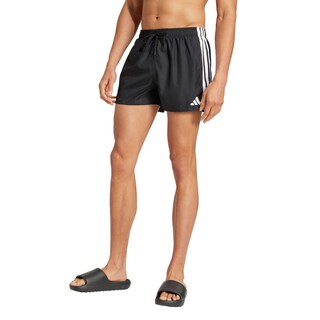 Foto 2 | Shorts De Natación 3 Franjas 3 Pulgadas Adidas Negro Hombre