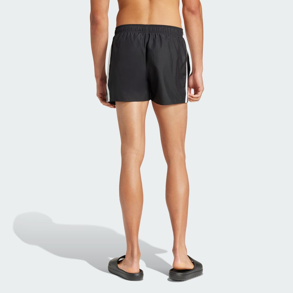 Foto 4 | Shorts De Natación 3 Franjas 3 Pulgadas Adidas Negro Hombre