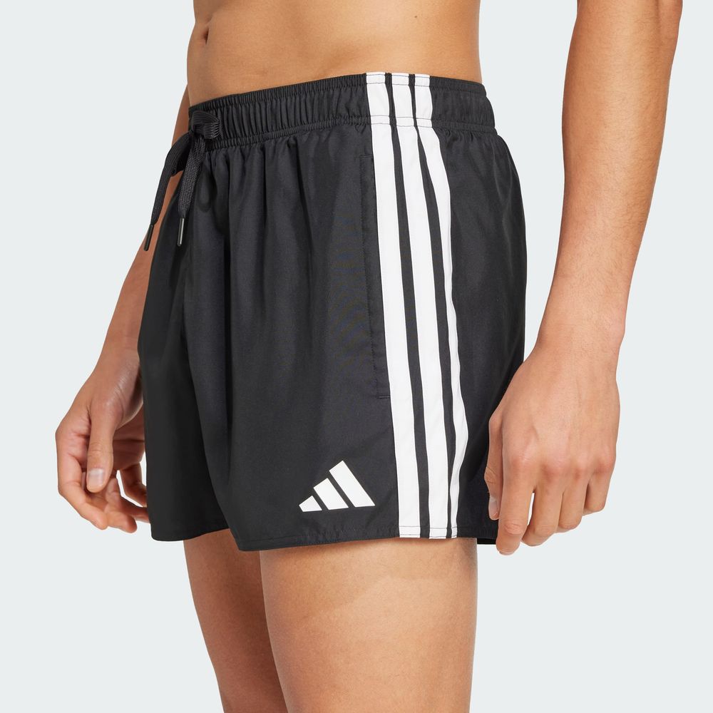 Foto 6 | Shorts De Natación 3 Franjas 3 Pulgadas Adidas Negro Hombre
