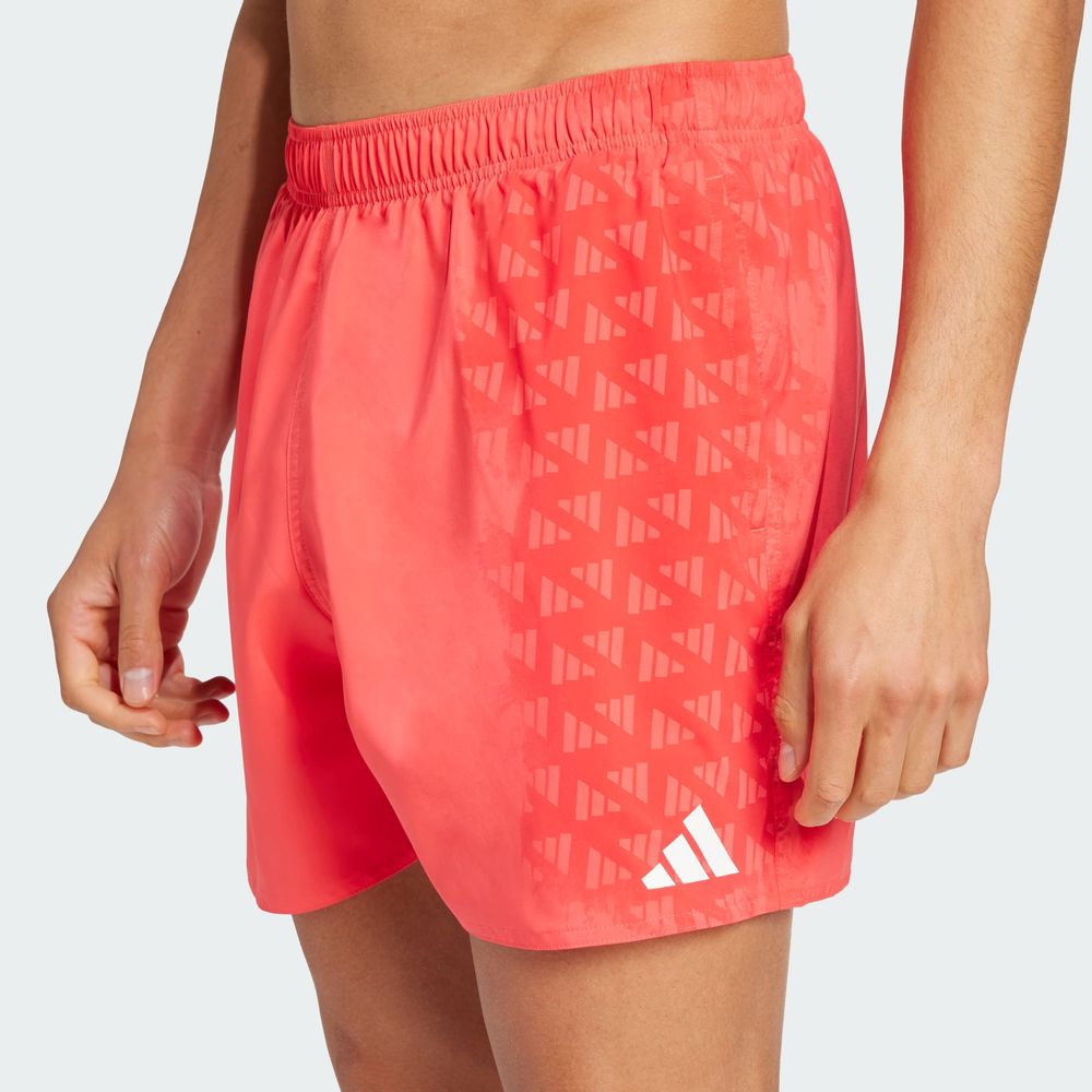 Foto 7 pulgar | Shorts De Natación Water Reactive Graphic 5-inch Adidas Rojo Hombre