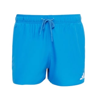 Foto 1 | Shorts De Natación 3 Franjas 3 Pulgadas Adidas Azul Hombre