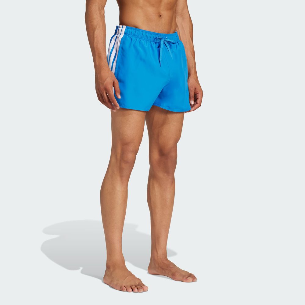 Foto 5 | Shorts De Natación 3 Franjas 3 Pulgadas Adidas Azul Hombre