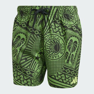Foto 3 | Farm Swimshort Adidas Verde Hombre