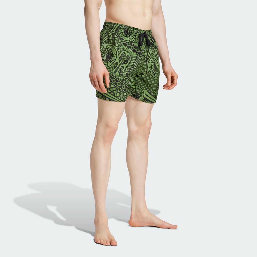 Foto 5 | Farm Swimshort Adidas Verde Hombre