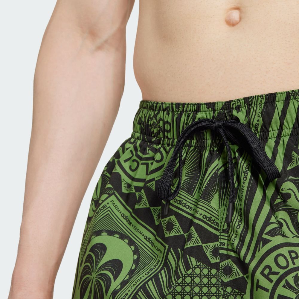 Foto 8 pulgar | Farm Swimshort Adidas Verde Hombre