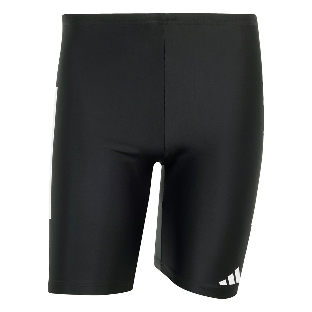 Foto 2 pulgar | Shorts De Natación 3 Franjas 8 Pulgadas Adidas Negro Hombre