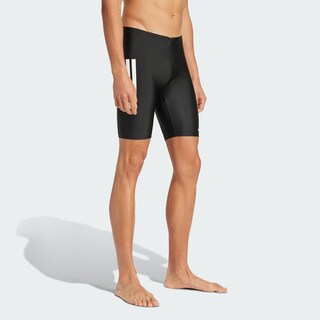Foto 5 | Shorts De Natación 3 Franjas 8 Pulgadas Adidas Negro Hombre