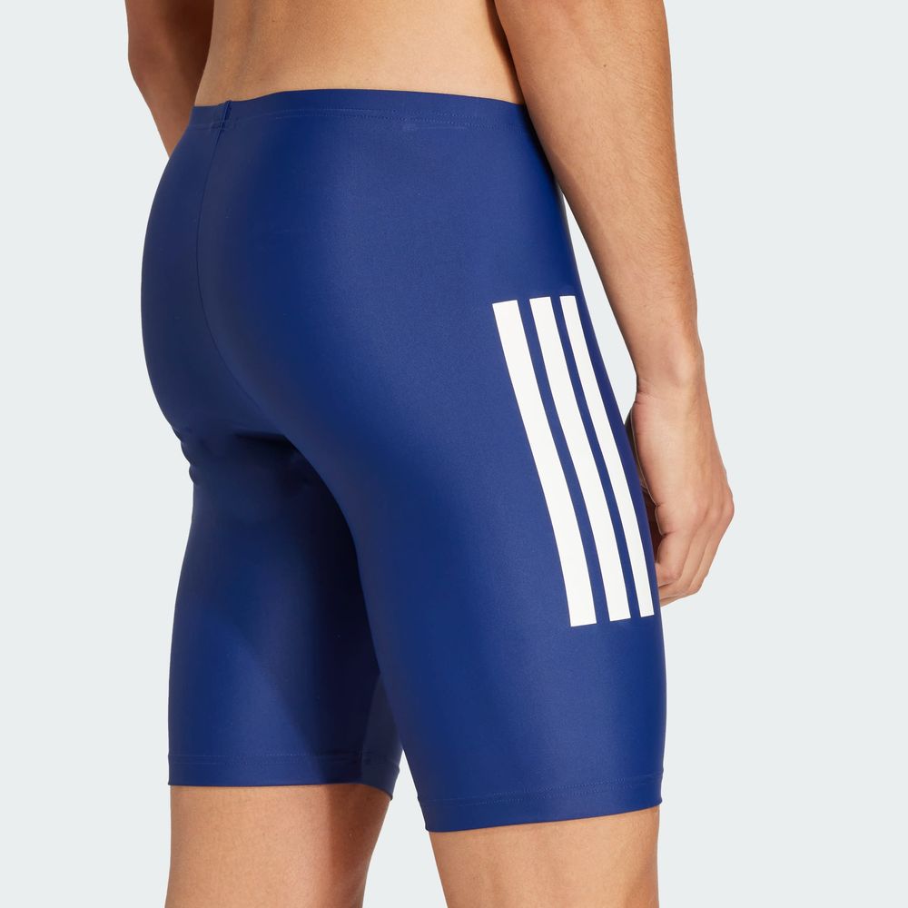 Foto 8 pulgar | Shorts De Natación 3 Franjas 8 Pulgadas Adidas Azul Hombre