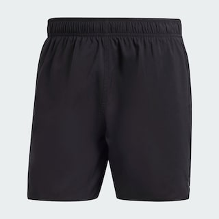 Foto 3 | Shorts De Natación Cortos Solid Clx Adidas Negro Hombre