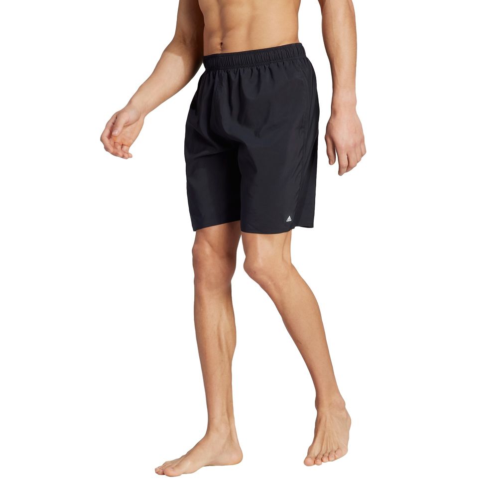 Foto 3 pulgar | Shorts De Natación Clx Largo Clásico Solid Adidas Negro Hombre