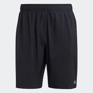 Foto 3 | Shorts De Natación Clx Largo Clásico Solid Adidas Negro Hombre