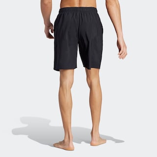 Foto 5 | Shorts De Natación Clx Largo Clásico Solid Adidas Negro Hombre