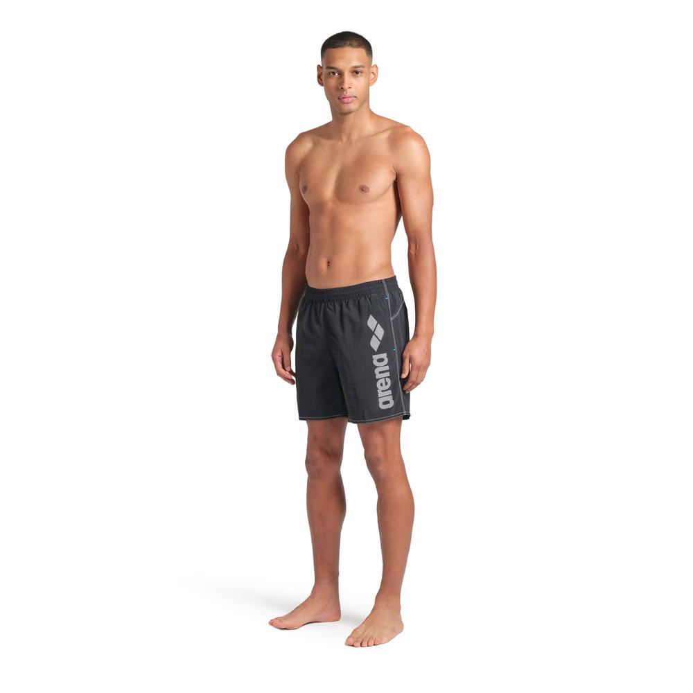 Foto 3 | Short De Playa Arena Logotype Para Hombre Negro
