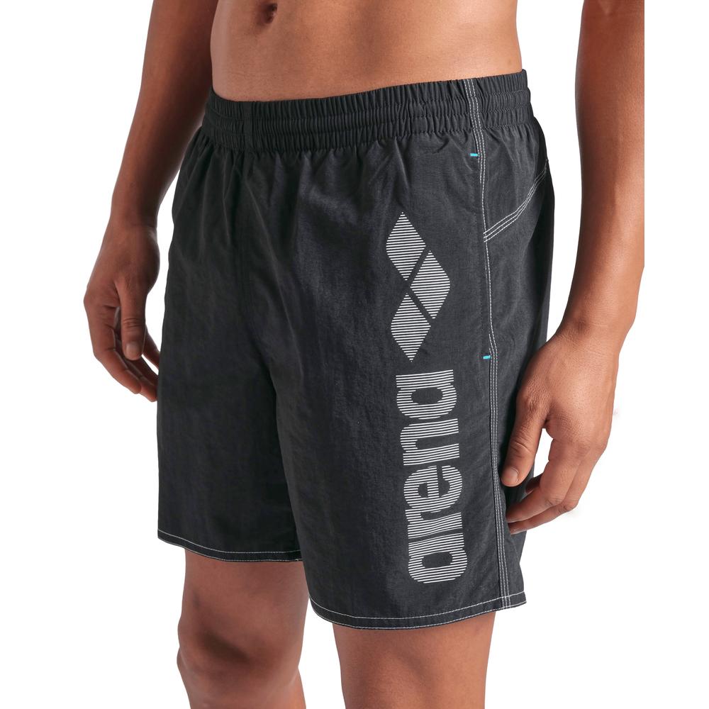 Foto 4 | Short De Playa Arena Logotype Para Hombre Negro