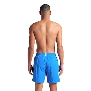 Foto 2 | Short De Playa Arena Logotype Para Hombre Azul