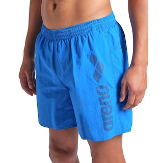 Foto 4 | Short De Playa Arena Logotype Para Hombre Azul