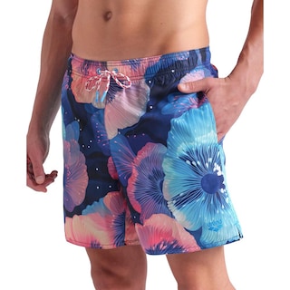 Foto 4 | Short De Playa Arena Water Prints Allover Para Hombre Azul
