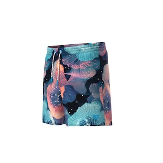 Foto 6 | Short De Playa Arena Water Prints Allover Para Hombre Azul