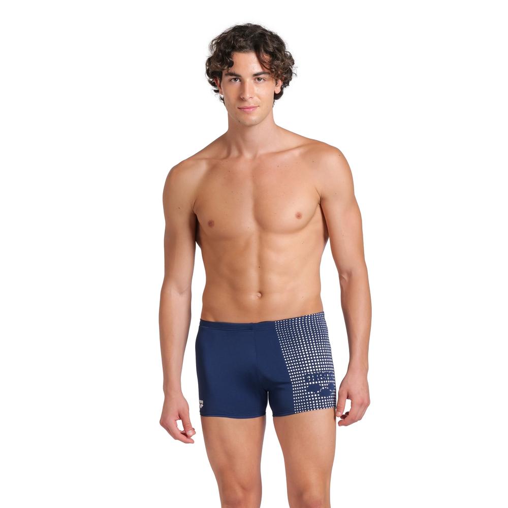 Short Arena Foggy Dots Para Hombre Azul Marino