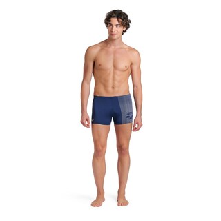 Foto 3 | Short Arena Foggy Dots Para Hombre Azul Marino